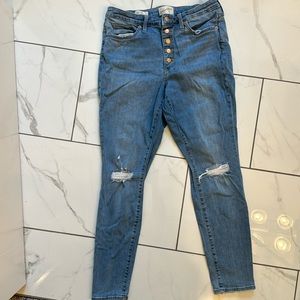 Women’s Universal Thread high rise skinny jeans size 10 R